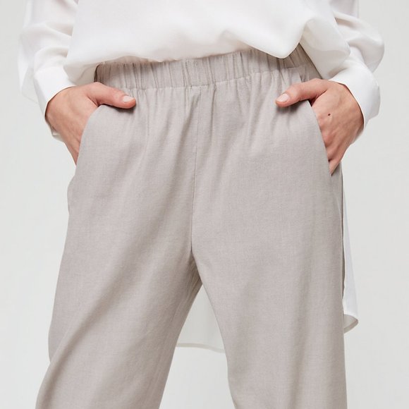 (SOLD) Aritzia Babaton Dexter Linen Pant Size XS - Picture 5 of 5